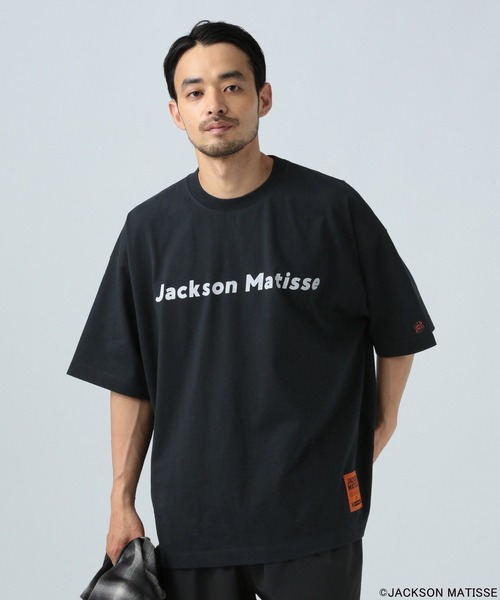 「JACKSON MATISSE」 半袖Tシャツ MEDIUM チャコール メンズ_画像7