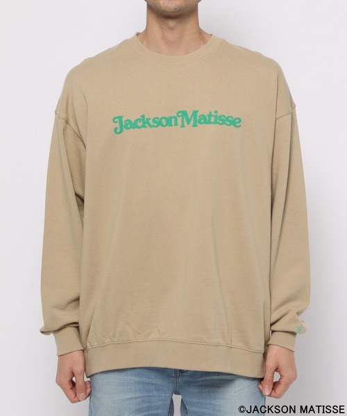 「JACKSON MATISSE」 スウェットカットソー SMALL ホワイト メンズ_画像3