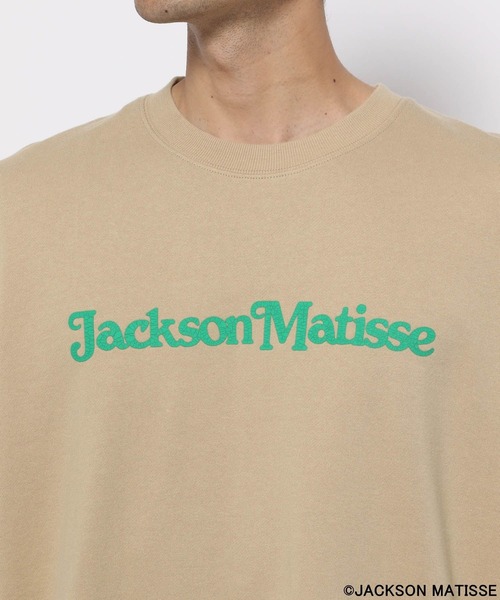 「JACKSON MATISSE」 スウェットカットソー SMALL ホワイト メンズ_画像6