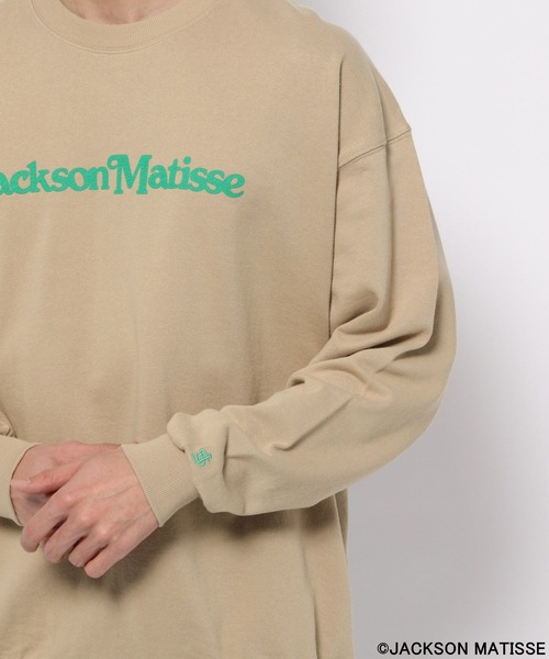 「JACKSON MATISSE」 スウェットカットソー SMALL ホワイト メンズ_画像7