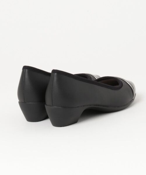 「ASBee」 「ALL DAY walk」パンプス 25.5cm ブラック レディース_画像2