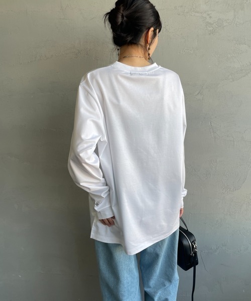 TATRAS（タトラス） tシャツ SICADO ワンポイントロゴ ロングスリーブT