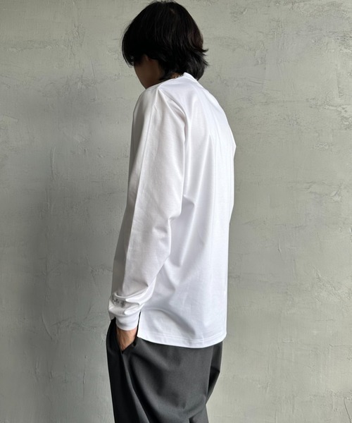 TATRAS（タトラス） tシャツ SICADO ワンポイントロゴ ロングスリーブT