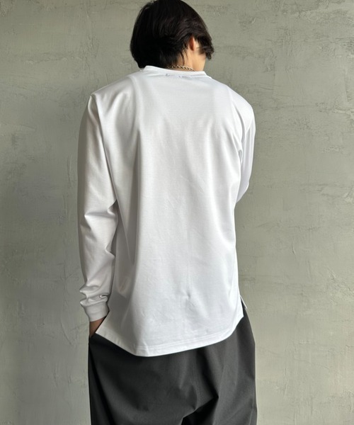TATRAS（タトラス） tシャツ SICADO ワンポイントロゴ ロングスリーブT