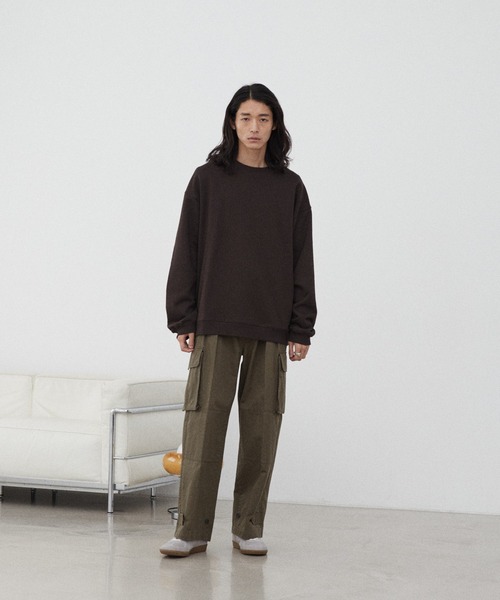 「WYM LIDNM」 カーゴパンツ S オリーブ メンズ_画像3