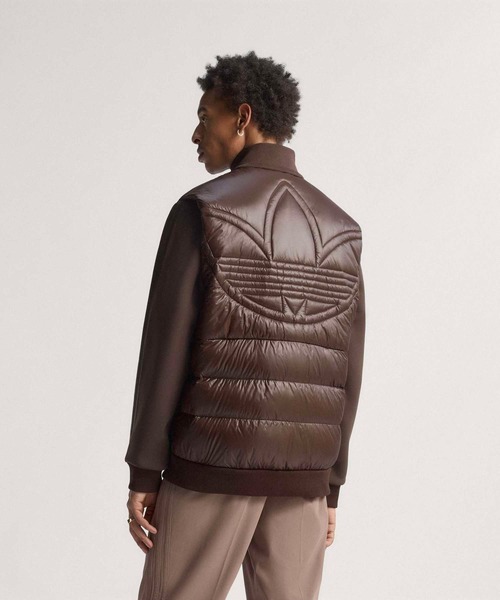 アディダス　　レザー（本革）ダウンジャケット adidas（アディダス） ダウンジャケット ダウン Originals オリジナル