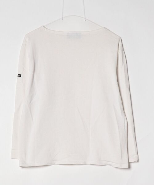 SAINT JAMES ホワイト 長袖 Tシャツ　サイズT7 SAINT JAMES（セントジェームス） 長袖カットソー 36 ホワイト