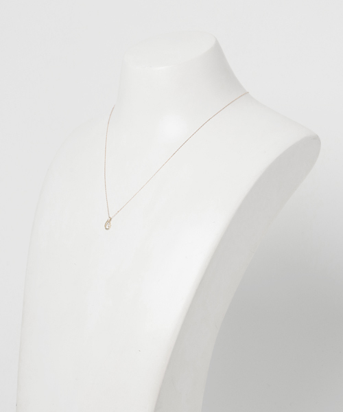 ネックレス K10ダイヤネックレス レディース_6