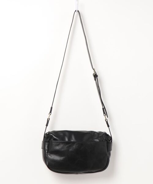 美品 ツモリチサト ネコガオバッグ ミニショルダーバッグ ラムレザー ブラック tsumori chisato CARRY ショルダーバッグ バッグ ネコガオバッグ