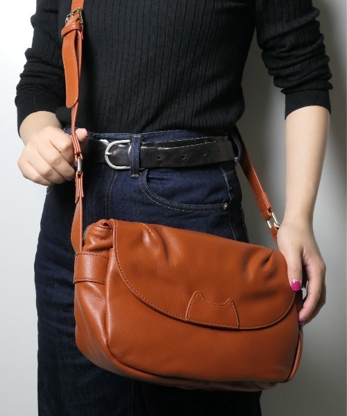 tsumori chisato CARRY ショルダーバッグ バッグ ネコガオバッグ