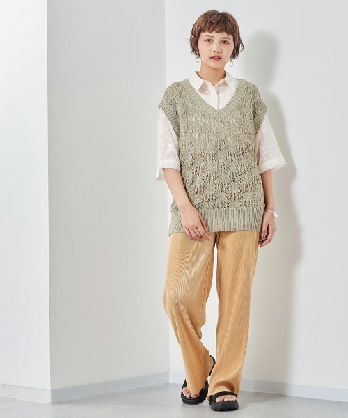 cepo ベスト クロシェ ニットベスト : ZOZOTOWN Yahoo!店 - 通販