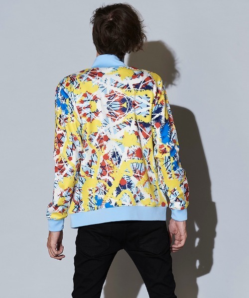 国産低価 ジャケット ブルゾン mj8227-アブストラクトペイントプリントBLZ ブルゾン ZOZOTOWN PayPayモール店 - 通販 - PayPayモール 通販大得価