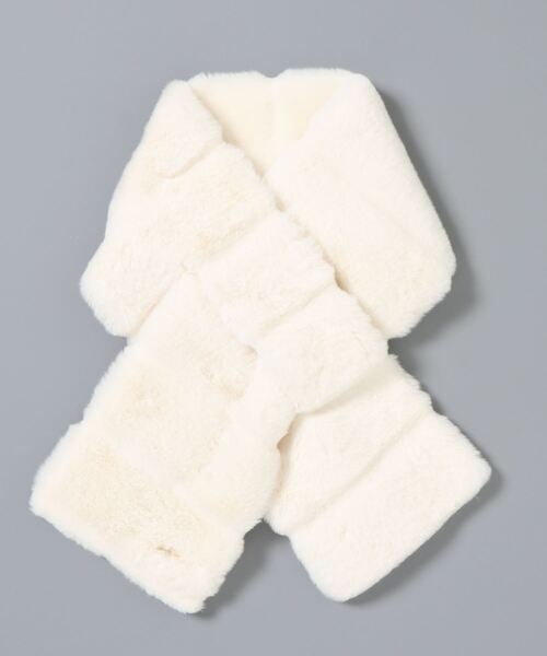 FURLA（フルラ） マフラー ストール フェイクファーマフラー