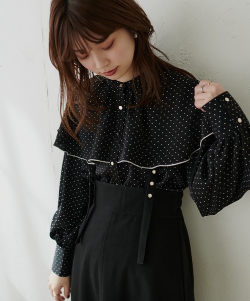 【激安通販 オンラインショップ】日用品 natural 【WEB限定カラー有り】ひらり ブラウス シャツ couture トップス