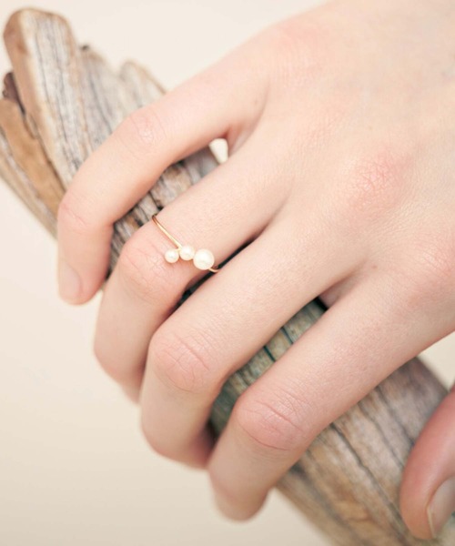 指輪 リング 「les bon bon」dewdrop ring BOB192　 レディースの画像