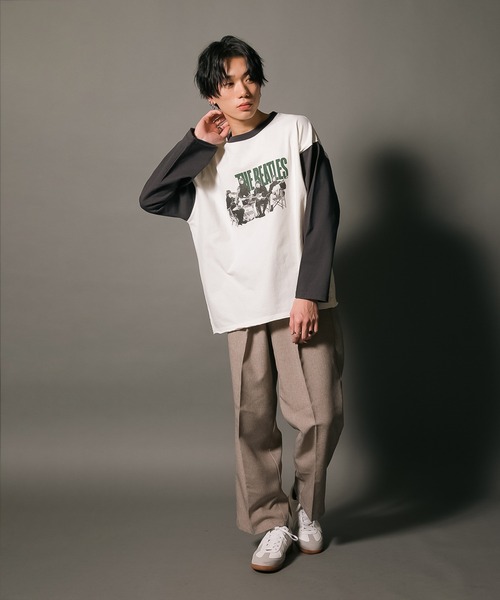 KITH The Beatles Tシャツ Sサイズ ブラック 希少美品 The Beatles tシャツ 「THE BEATLES/ザ・ビートルズ 」袖配色
