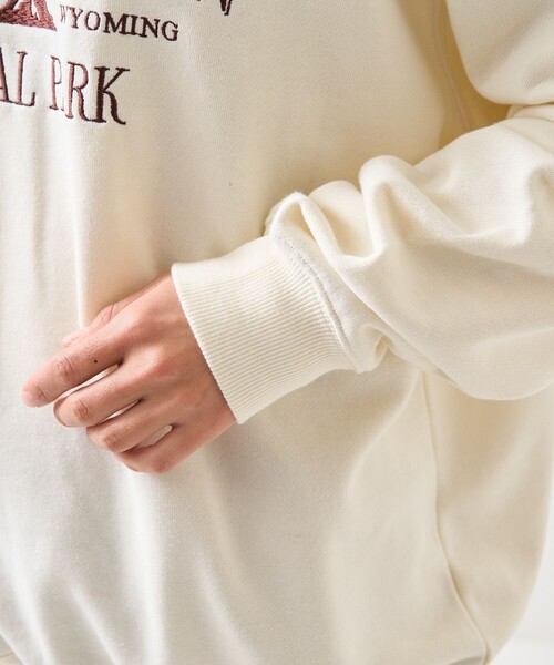 FREAK'S STORE トレーナー スウェット MountainEmbroidery SWEAT