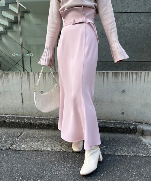 one after another NICE CLAUP スカート ハイウエストサイドスリット