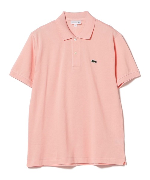 【美品】LACOSTE / L1212 ポロシャツ　ベージュ　サイズ4（L） LACOSTE ラコステ L1212/L1264 半袖ポロシャツ 鹿の子 世界流通