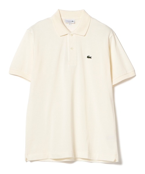 ラコステ 定番 ポロシャツ L1212 メンズ XS 2 ホワイト 白 日本製 LACOSTE（ラコステ） ポロシャツ 日本製 定番 半袖ポロ メンズ L1212