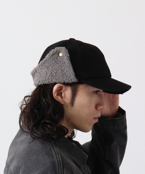 Fabulous（ファビュラス） キャップ 帽子 メルトンボアイヤーカバー