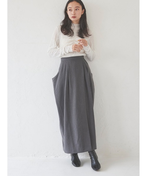 Stylevoice for xxx スカート ドレープデザインスカート