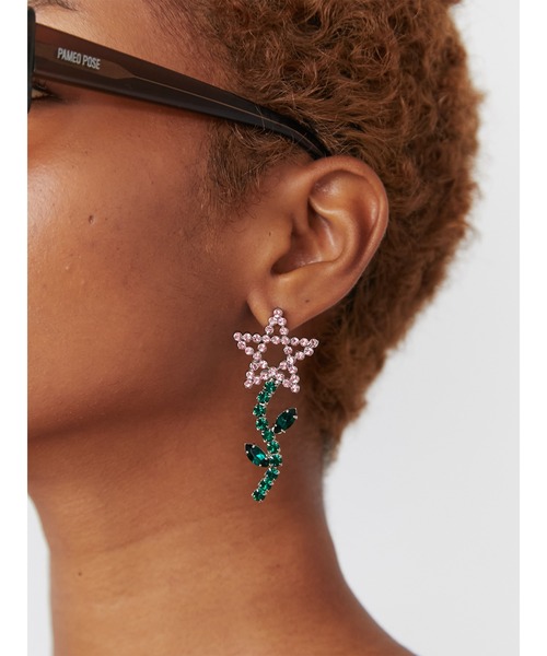 PAMEO POSE ピアス Star Flower Pierce レディース : ZOZOTOWN Yahoo  
