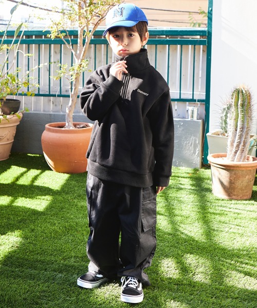 PAIRMANON STREET トレーナー 「PAIRMANON STREET」裏起毛ハーフジップ  