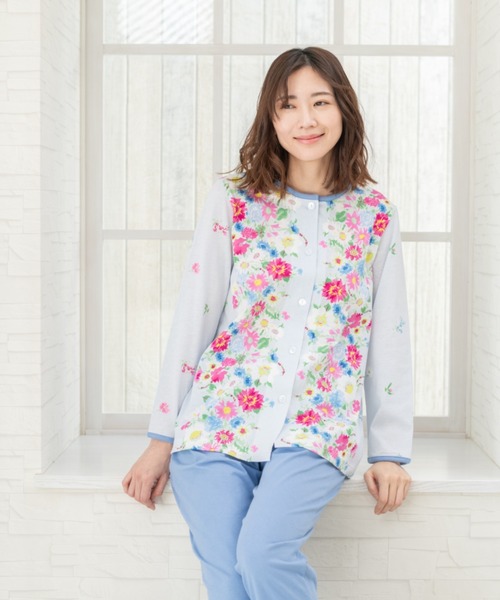 【新品】ミラショーンmila schon春秋物ニットパジャマ（L) B16 mila schon（ミラショーン） パジャマ ルームウェア 「mila schon