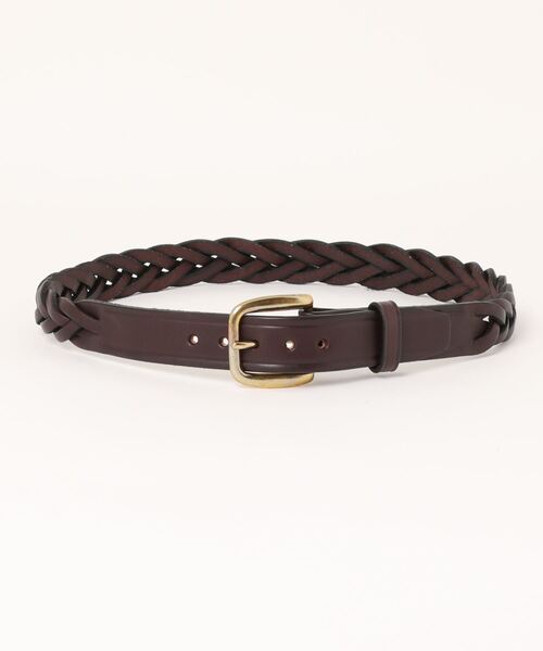 TORY LEATHER BRIDLE LEATHER レザーベルト TORY LEATHER ベルト トリ―レザー Bridle Leather Braided Belt