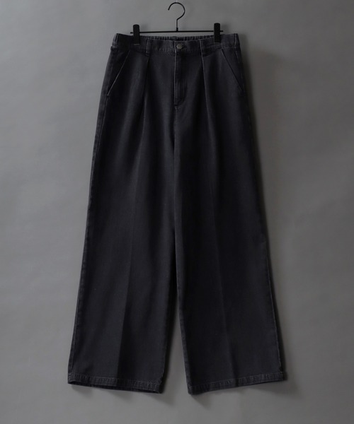SITRY ジーンズ 1Tuck Wide Straight Denim Pants/1タック