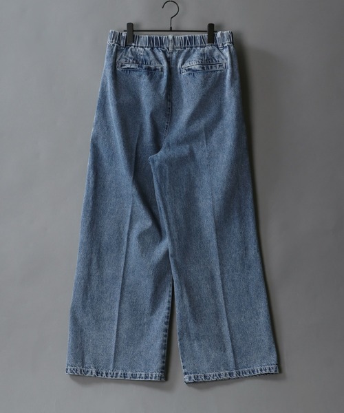 SITRY ジーンズ 1Tuck Wide Straight Denim Pants/1タック