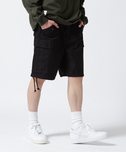 パンツ メンズ 「WEB＆DEPOT限定」M-65 FATIGUE SHORT PANTS / M-65 ファティーグ ショート パンツ / AVIR｜zozo｜07