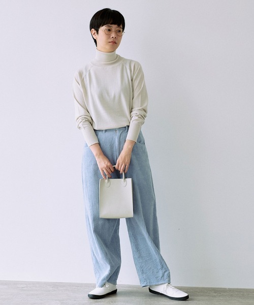 yuni ニット セーター FF30タートルネックプルオーバー