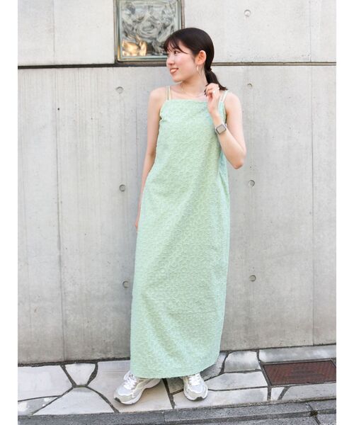 nicomi様グレーキャミ ニコル ホワイト NICOLE white プリーツキャミ＆TEE SET （19