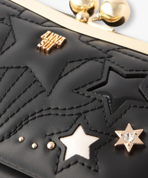 ANNA SUI] ルシィ 口金二つ折り財布 アナスイ 財布 二つ折り がま口