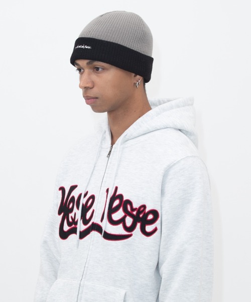 YESEYESEE パーカー Y.E.S Snail Logo Zip-up Hoodie メンズ