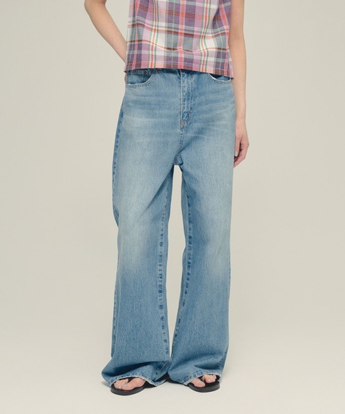 デニム・ジーパン EZKATON OPENING DENIM PANTS NA648 Shinzone（シンゾーン）】CARROT DENIM デニムパンツ