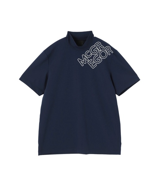 tシャツ McGREGOR GOLF「メンズ」ライトウェイトモックネックTシャツ 