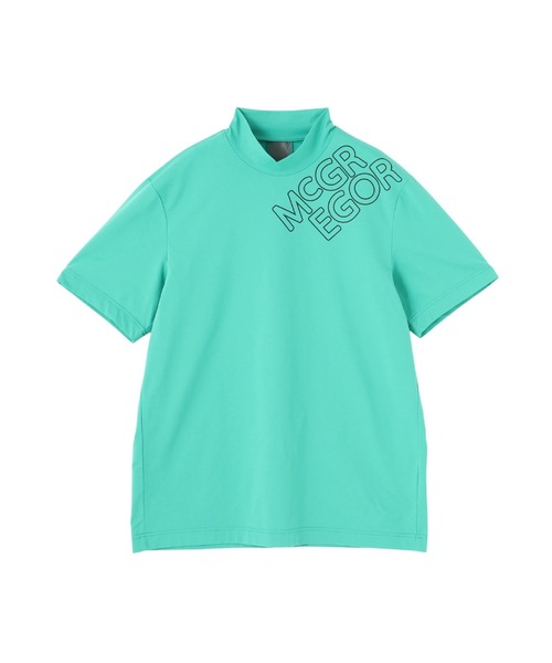 tシャツ McGREGOR GOLF「メンズ」ライトウェイトモックネックTシャツ 