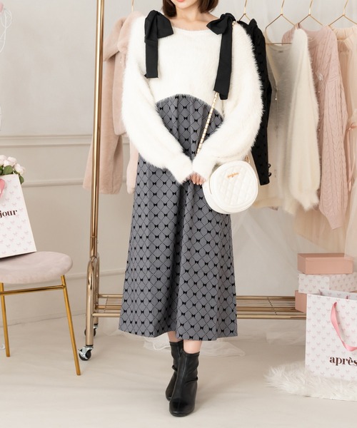 apres jour ワンピース 「7周年限定アイテム」リボン柄キャミ