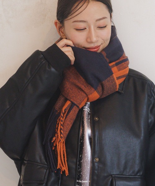 LAKOLE（ラコレ） マフラー ストール アソートチェックマフラー