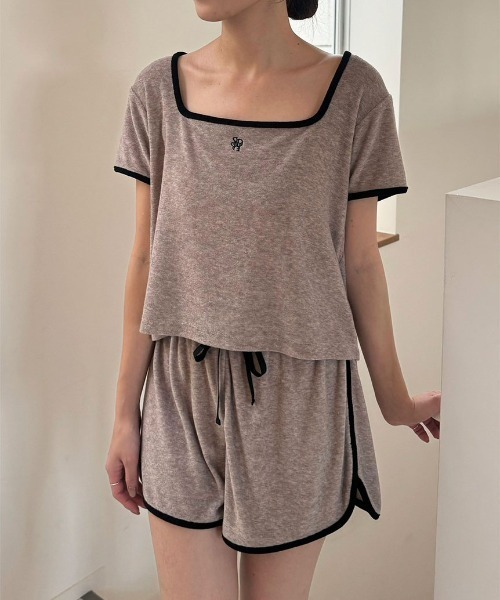 SNIDEL HOME パジャマ ルームウェア 「sorbet light」パイル  