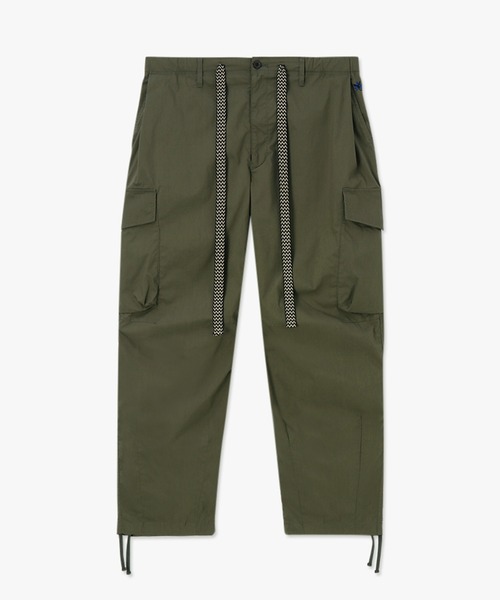 LANVIN ESSENTIAL VIARMES ワイドテーパードカーゴパンツ LANVIN en Bleu カーゴパンツ 「LANVIN ESSENTIAL」VIARMES