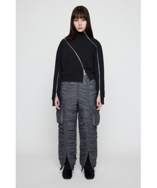 LAGUA GEM（ラグアジェム） トレーナー スウェット CURVE ZIP