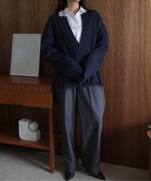 CIEL'AIR ニット セーター GRUMGE KNIT(グランジニット