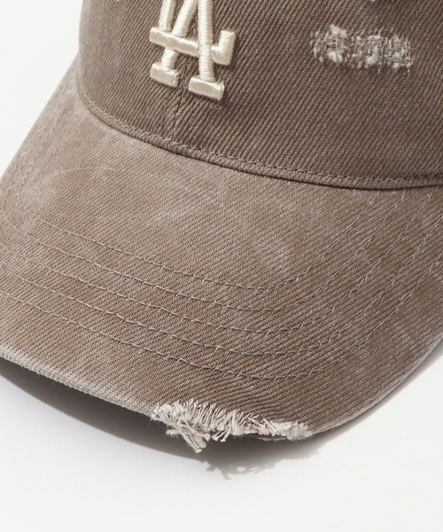 ★MLB ベーシック ウォッシング メッシュキャップ カリナ限定★ ☆aespa カリナ 【MLB】Basic Washing Mesh Cap NY | もごつ
