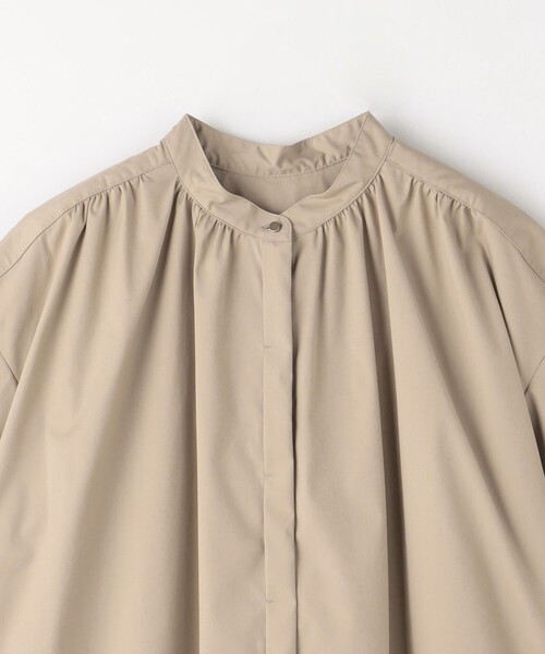 green label relaxing バックフレア― ギャザー ブラウス セール】バックフレア― ギャザー ブラウス（シャツ/ブラウス