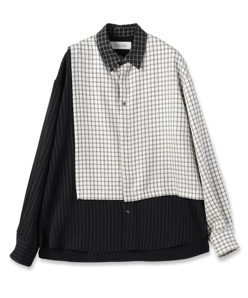 CULLNI ストライプ 長袖シャツ CULLNI（クルニ）の「CULLNI × ANLIO ストライプシャツ（シャツ