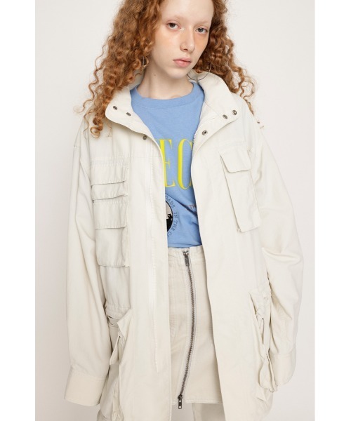 「SLY」 コート FREE グレー レディース_画像3